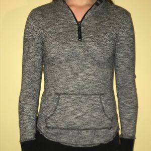 Gray Half Zip up Jacket